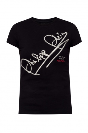 T-shirt z dekoracyjnym logo, zdjęcie 1 T-shirt z dekoracyjnym logo od Philipp Plein